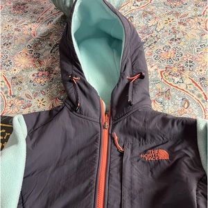 The North Face Fleece jacket with hood